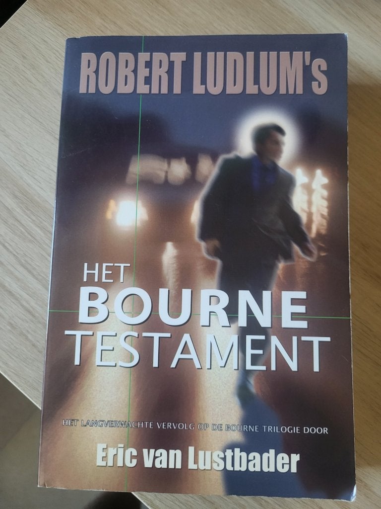 Eric van Lustbader – Het Bourne Testament., Boeken, Ophalen of Verzenden, Gelezen, Eric Van Lustbader