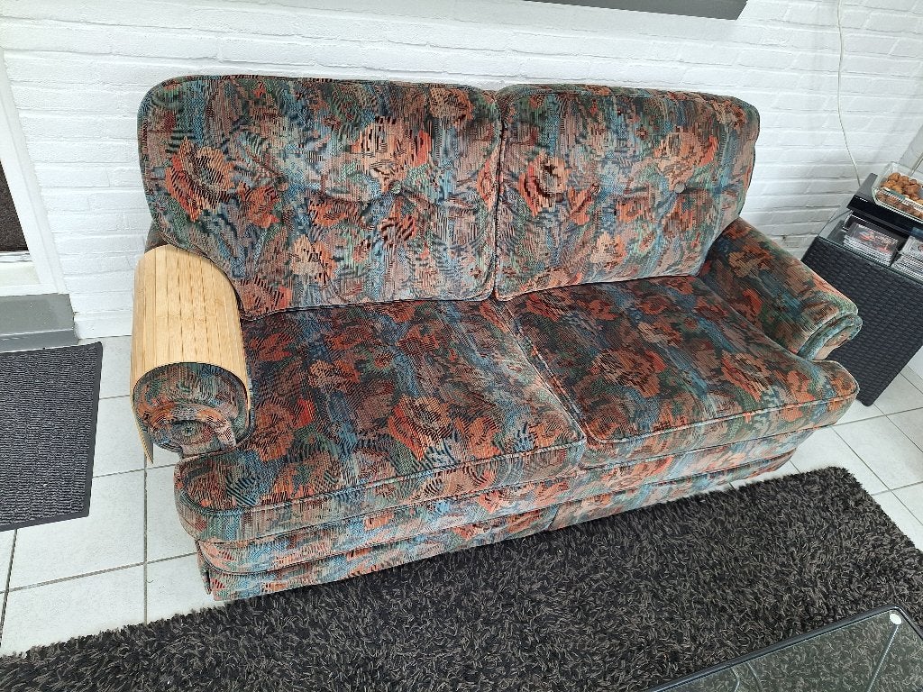 2 zits bank, Ophalen, Gebruikt, 150 tot 200 cm, Tweepersoons