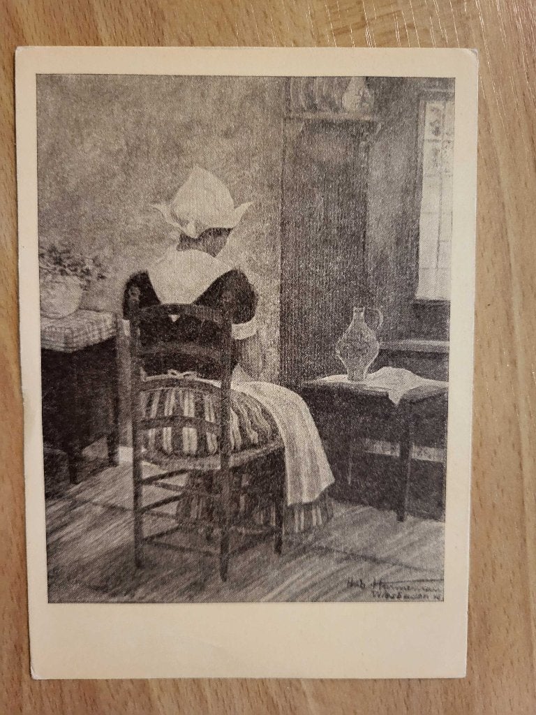 ansicht VOLENDAM klederdracht, Ophalen of Verzenden, Voor 1920, Noord-Holland