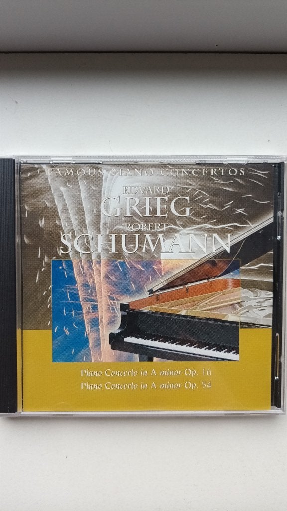 Schumann - Grieg - Pianoconcerten - Seta Tanyel, Ophalen of Verzenden, Romantiek, Zo goed als nieuw, Pianomuziek