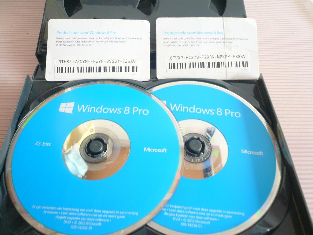 WINDOWS INSTALL DISK WINDOWS 8 PRO, Ophalen of Verzenden, Gebruikt, Minder dan 2 Ghz