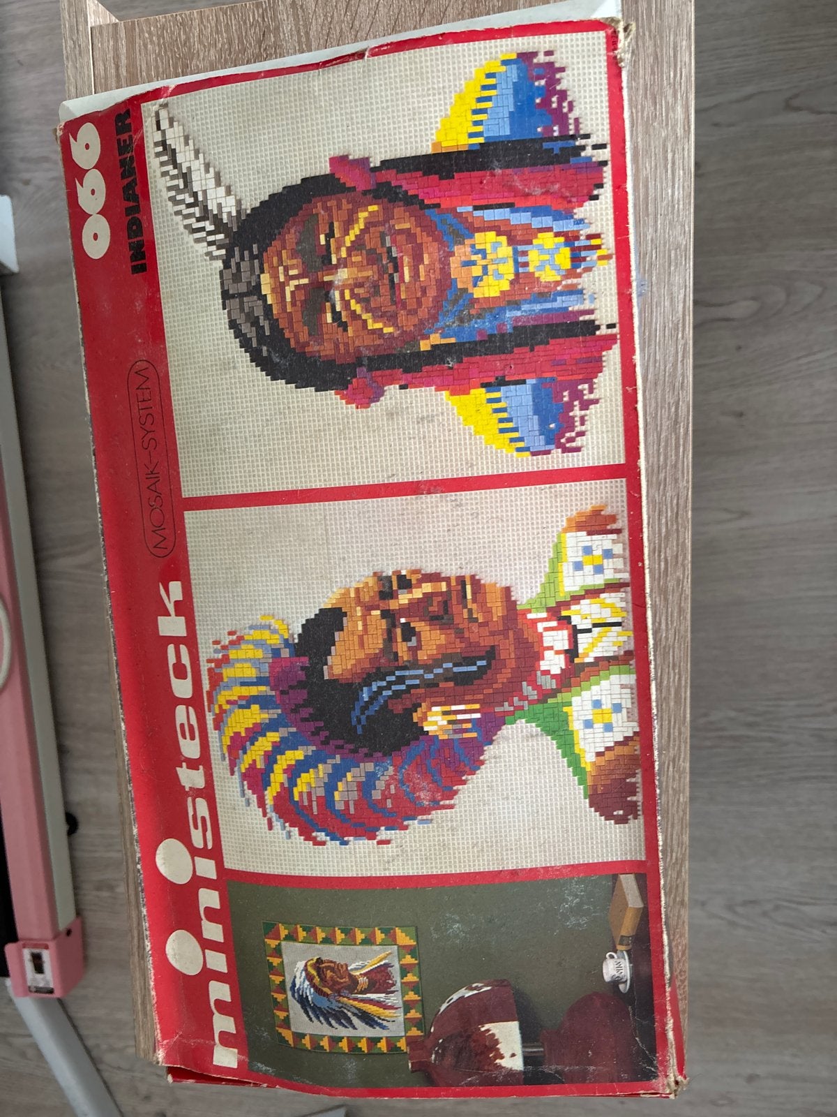 Ministeck Indianen Mozaïek - Gratis (stukjes missen), Ophalen, Gebruikt, Overige typen