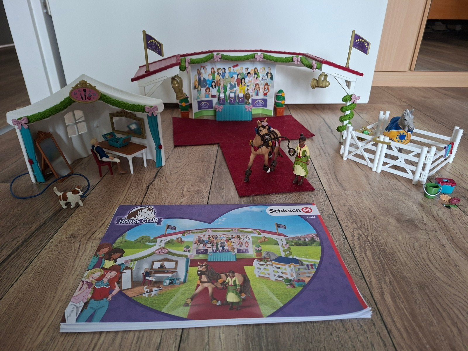 Schleich Horse Club Paardenshow Set, Ophalen, Zo goed als nieuw, Jongen of Meisje