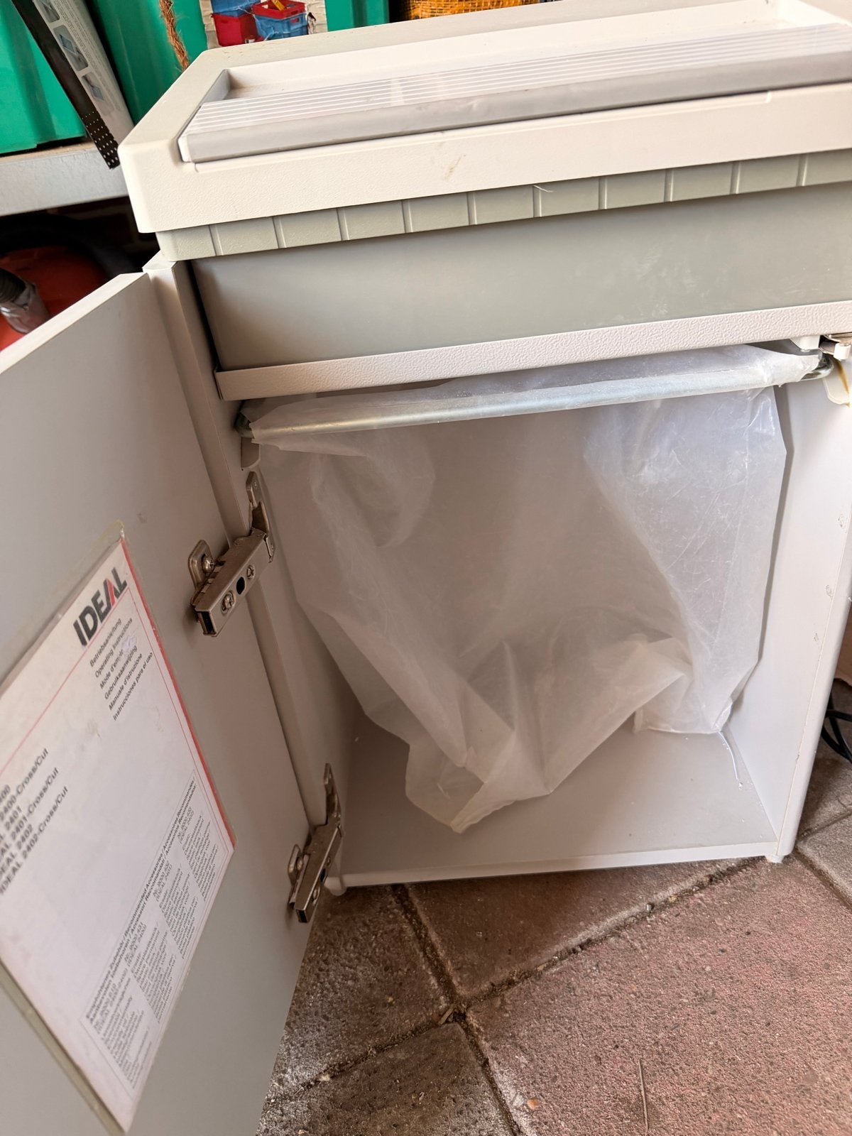 Papierversnipperaar IDEAL 2400, Ophalen, Gebruikt, Beveiliging