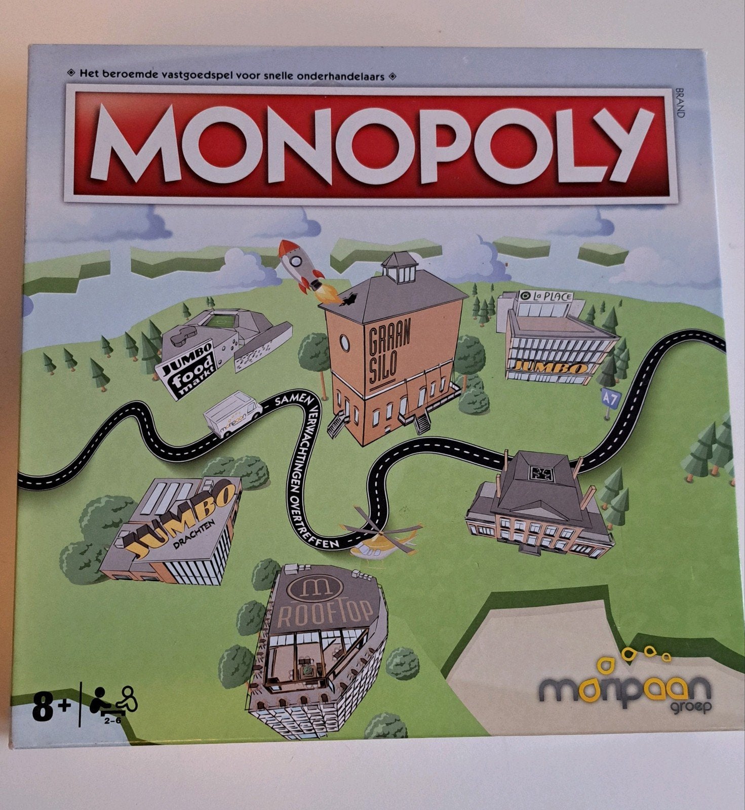 Monopoly - Maripaan Groep Editie, Hobby en Vrije tijd, Monpaan Groep, Ophalen of Verzenden, Zo goed als nieuw, Info@hasbro.nl