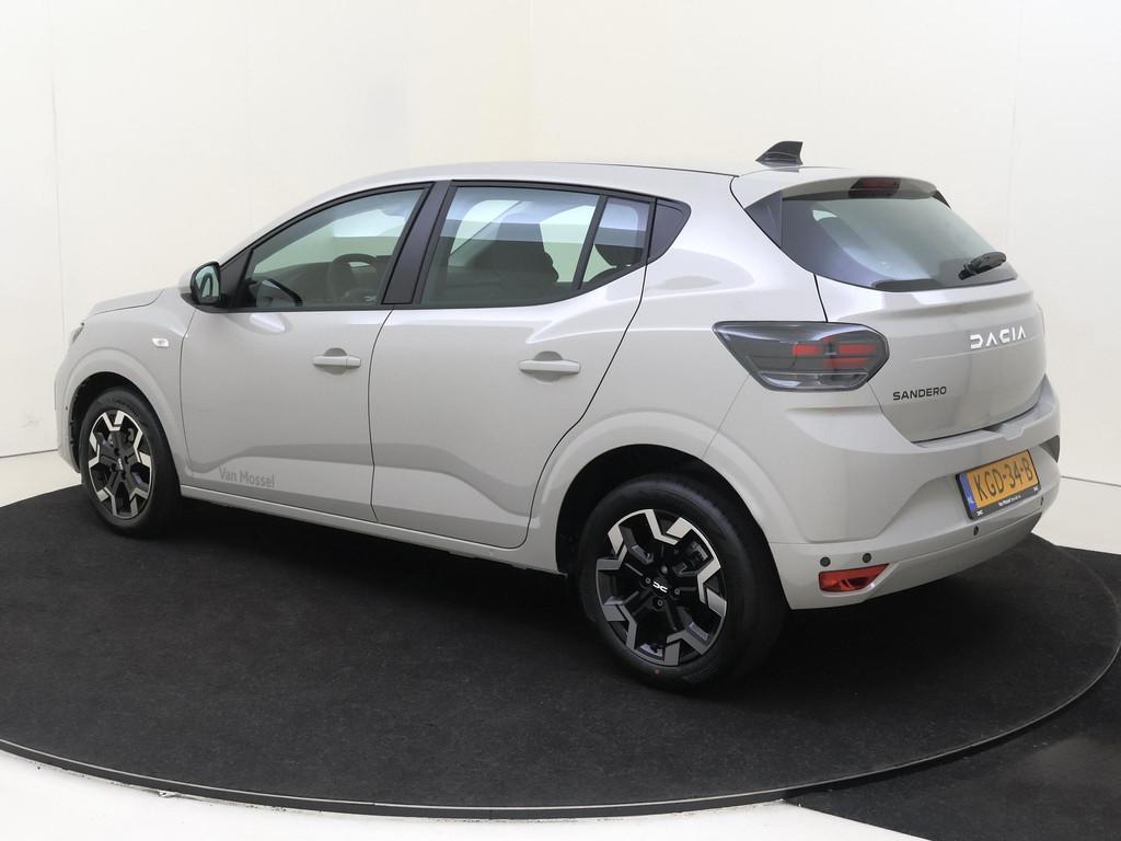 Dacia Sandero 1.2 Eco-G 120 journey | Stoelverwarming | Navi, Auto's, Stof, Euro 6, 1199 cc, Bruin