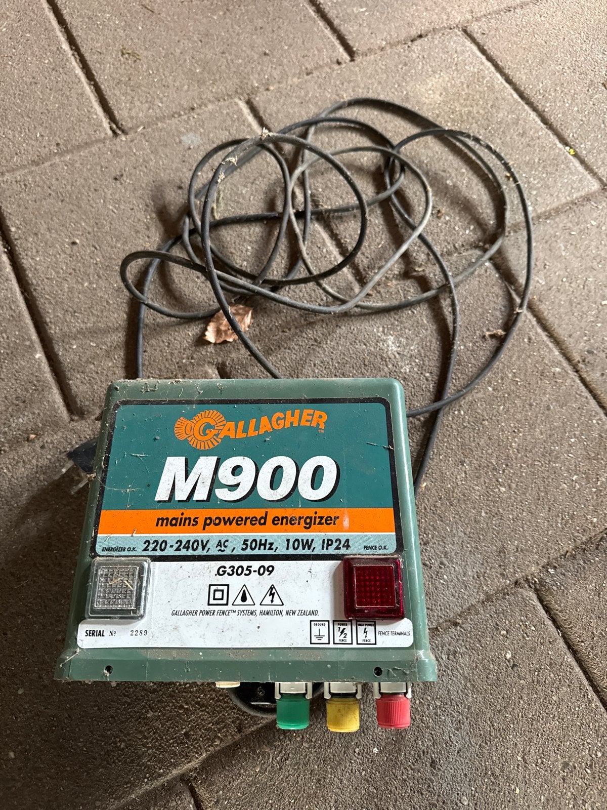 Gallagher m900 schrikdraad apparaat, Dieren en Toebehoren, Ophalen, Gebruikt