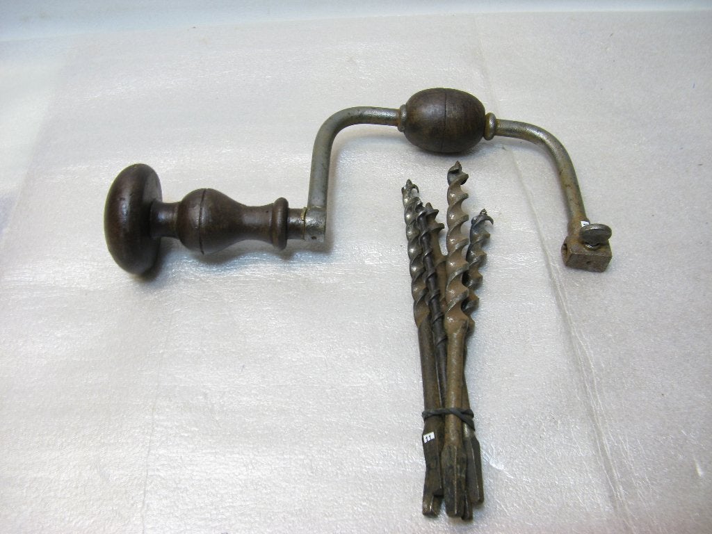 11) Antieke BOOROMSLAG, Antiek en Kunst, Antiek | Gereedschap en Instrumenten, Ophalen of Verzenden