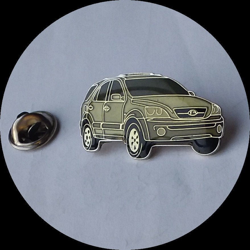 KIA SORENTO pin, Verzamelen, Speldjes, Pins en Buttons, Ophalen of Verzenden, Zo goed als nieuw, Transport, Speldje of Pin