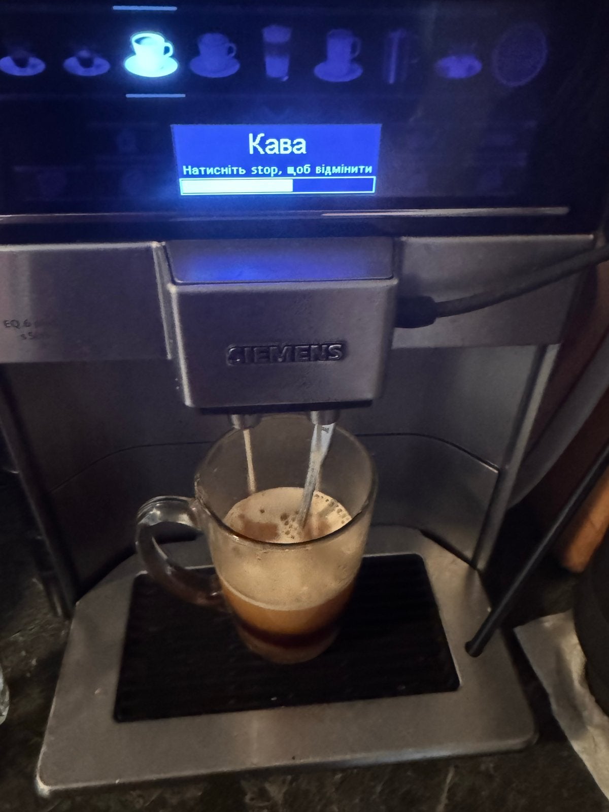 Siemens EQ.6 plus s500 volautomatische espressomachine, Witgoed en Apparatuur, Koffiezetapparaten, Afneembaar waterreservoir, Gebruikt