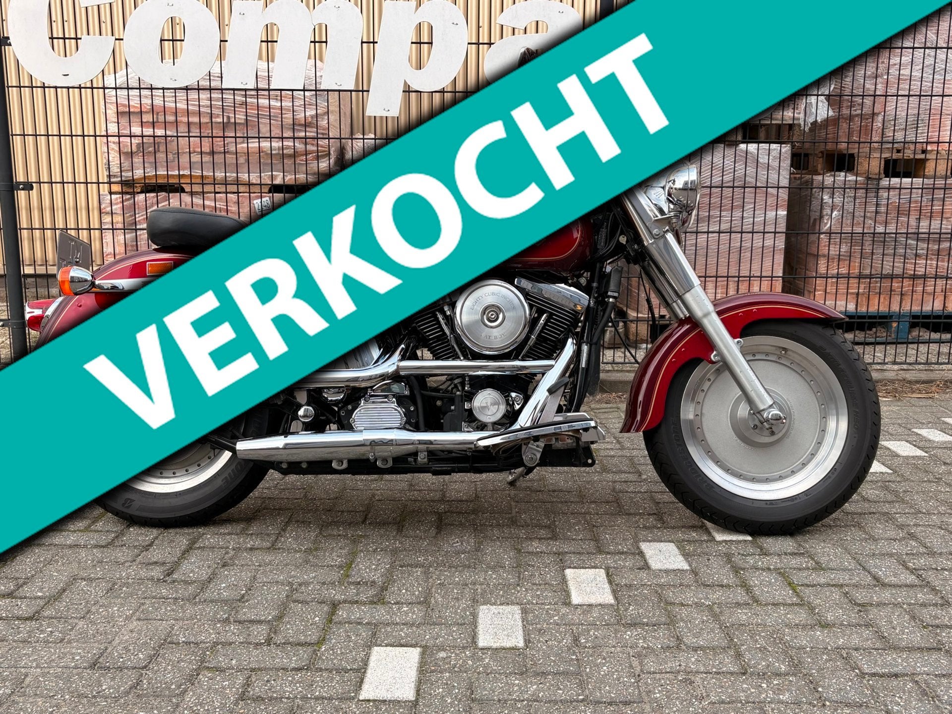 Harley Davidson FLSTF Fat Boy 1340cc EVO, 1340 cc, Chopper, Handgeschakeld, 12 t/m 35 kW