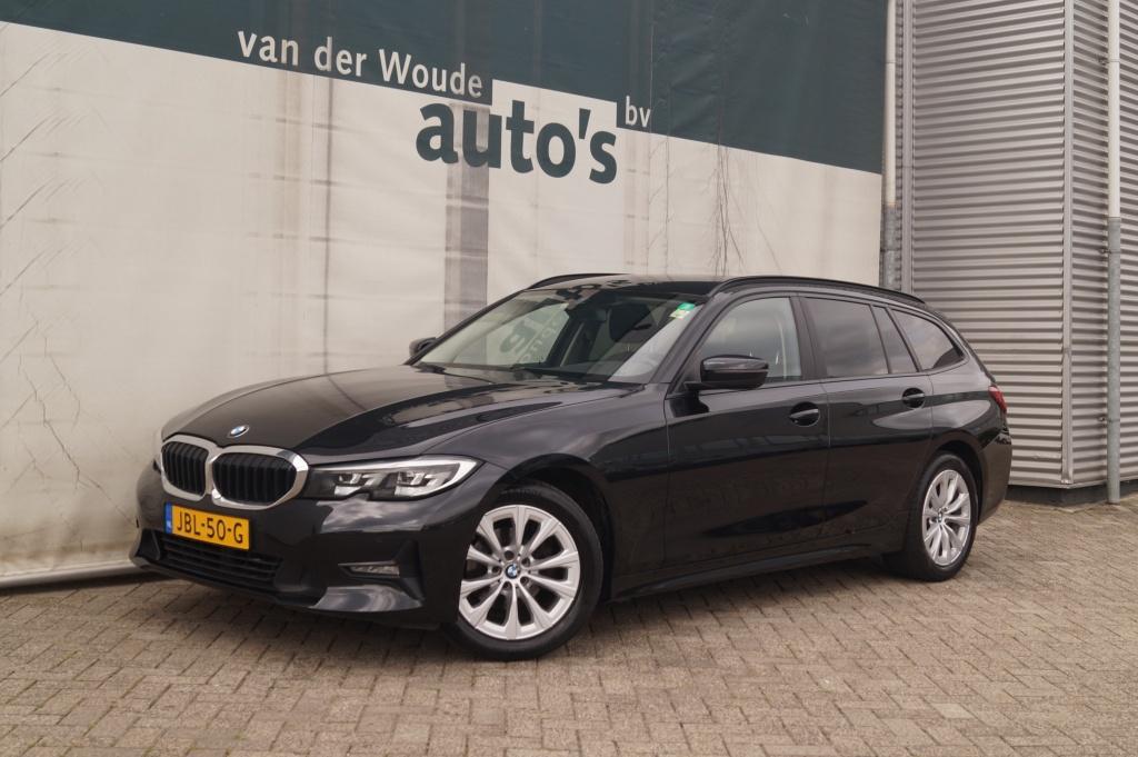 BMW 3 Serie Touring 318d Automaat Executive -NAVI-ECC-, Automaat, 4 cilinders, Zwart, Origineel Nederlands