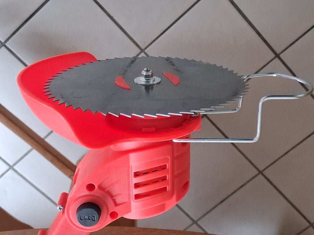 Bos-Grasmaaier/trimmer op accu +metalen maaiblad LEES €37,50, Ophalen of Verzenden, Nieuw, 10 tot 30 cm, Accu