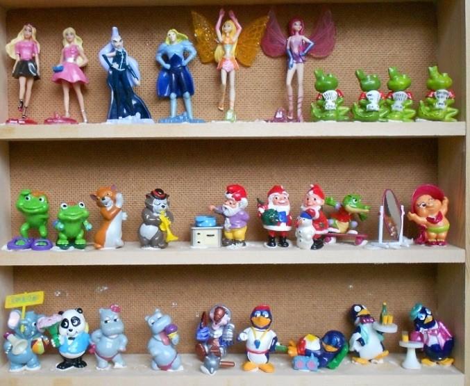 "Speciale" Hardplastic FIGUREN = Kindersurprise Ferrero, Ophalen, Zo goed als nieuw, Overige typen