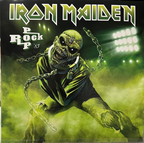 Iron Maiden - Rock Pop 1983 with hand numbered lithography, Cd's en Dvd's, Vinyl | Hardrock en Metal, Verzenden, 1980 - 1989, Zo goed als nieuw