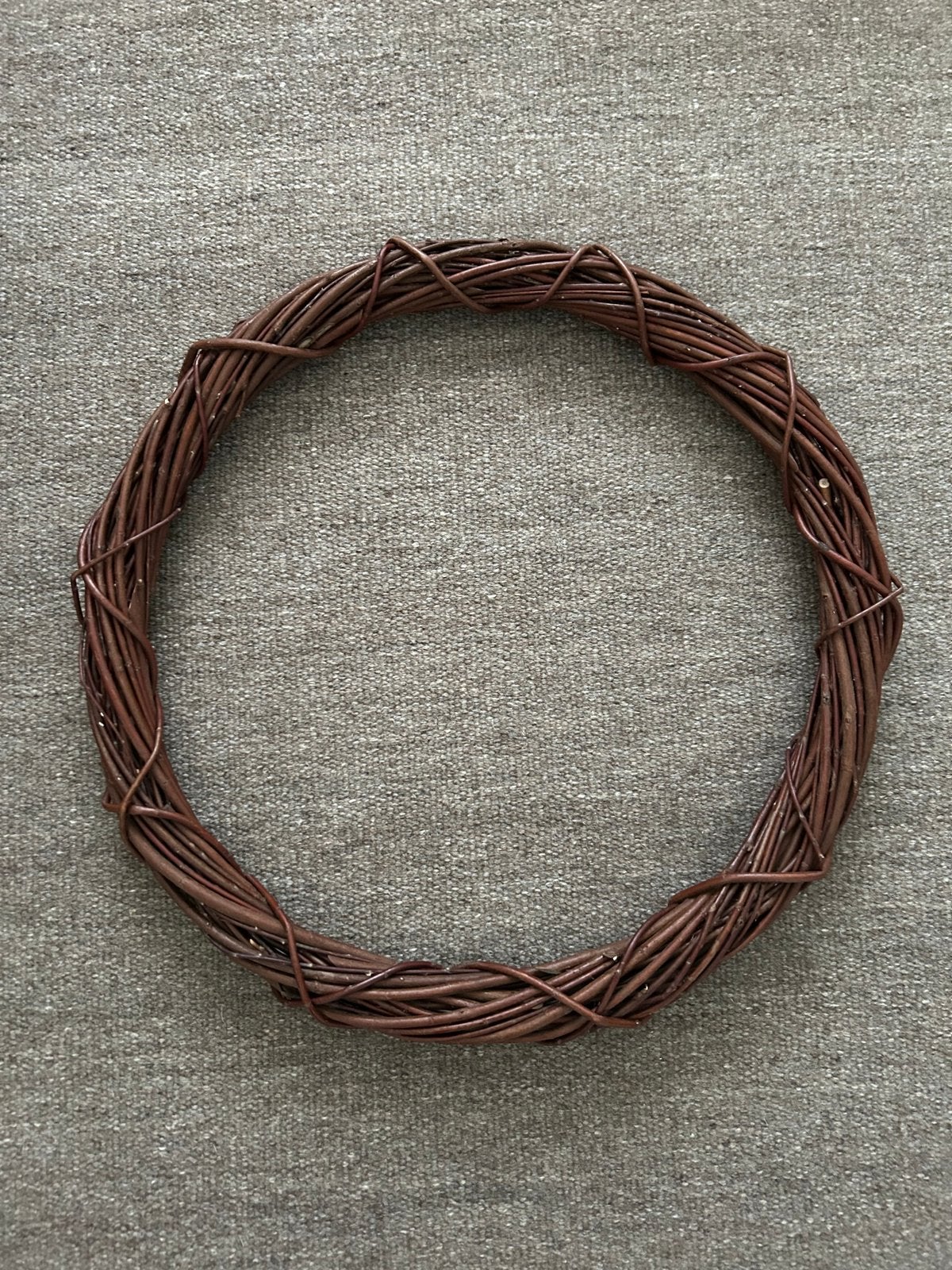 Krans wilgentenen Ø60 cm, Ophalen, Krans, Nieuw, Overige materialen