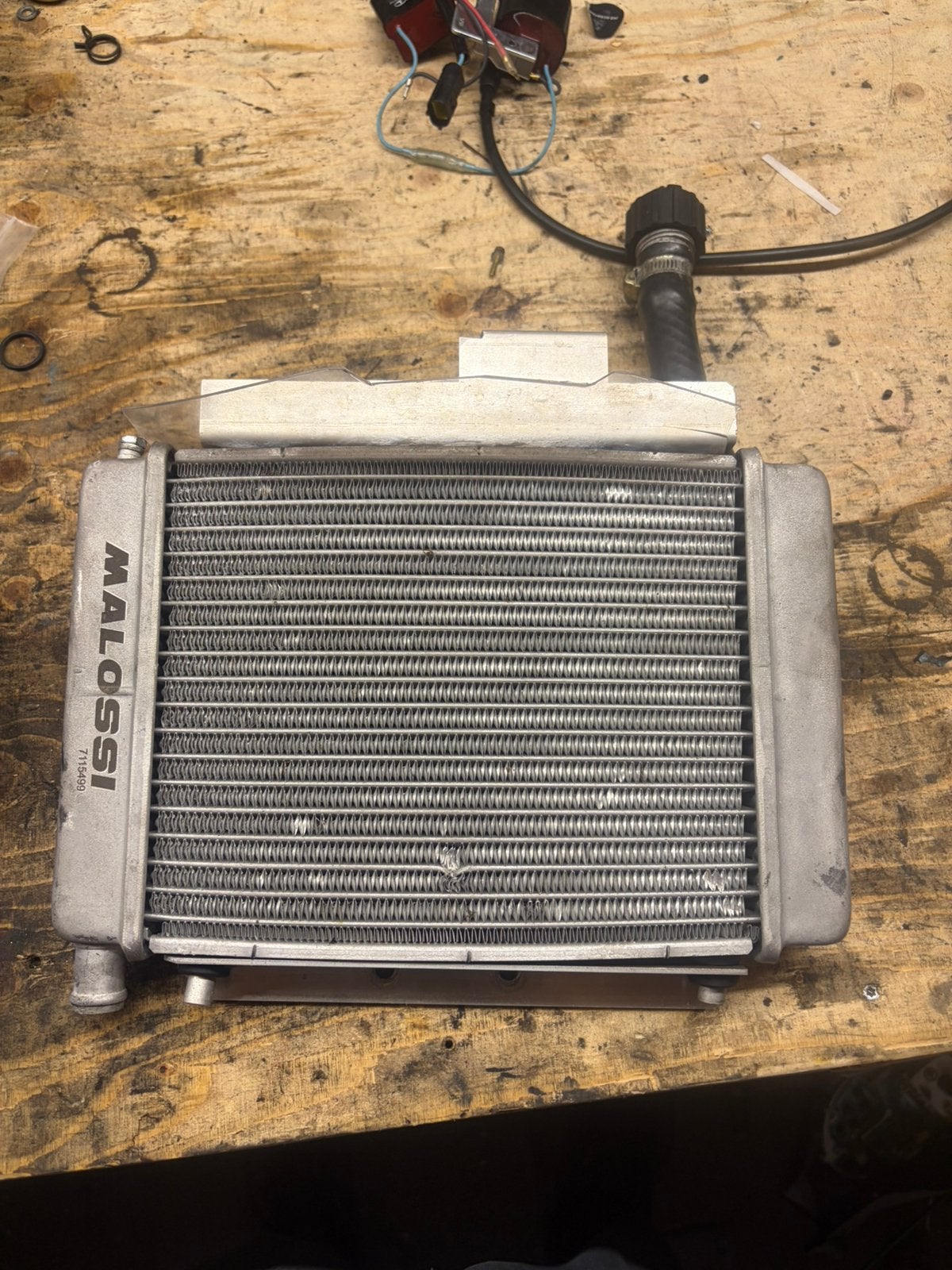 Malossi radiateur zip 2t, Motoren, Ophalen of Verzenden