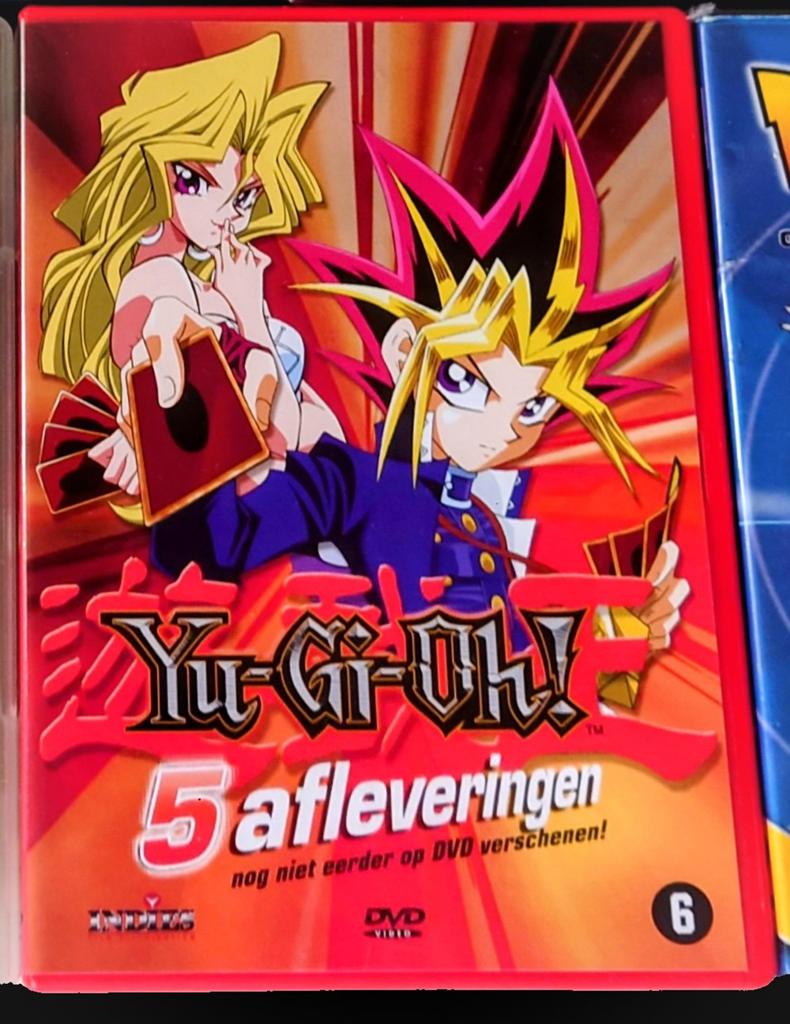 yu-gi-oh!  dvd, Alle leeftijden, Ophalen of Verzenden, Zo goed als nieuw