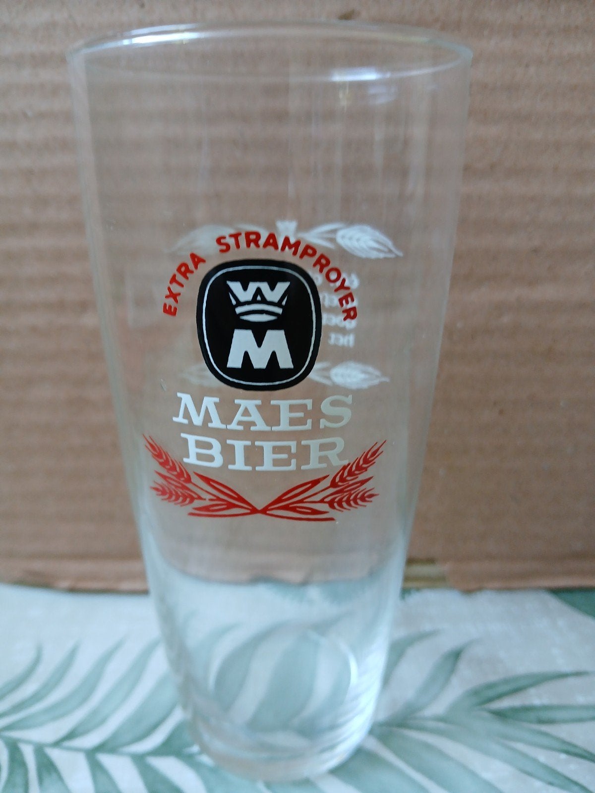 MAES BIER, Verzamelen, Ophalen of Verzenden, Glas of Glazen, Overige merken