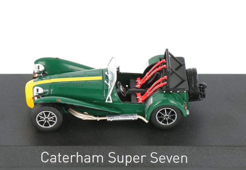 Caterham Super Seven '79 Groen & Geel 1/43 NOREV ref: 270213, Verzenden, Nieuw, Auto, Norev