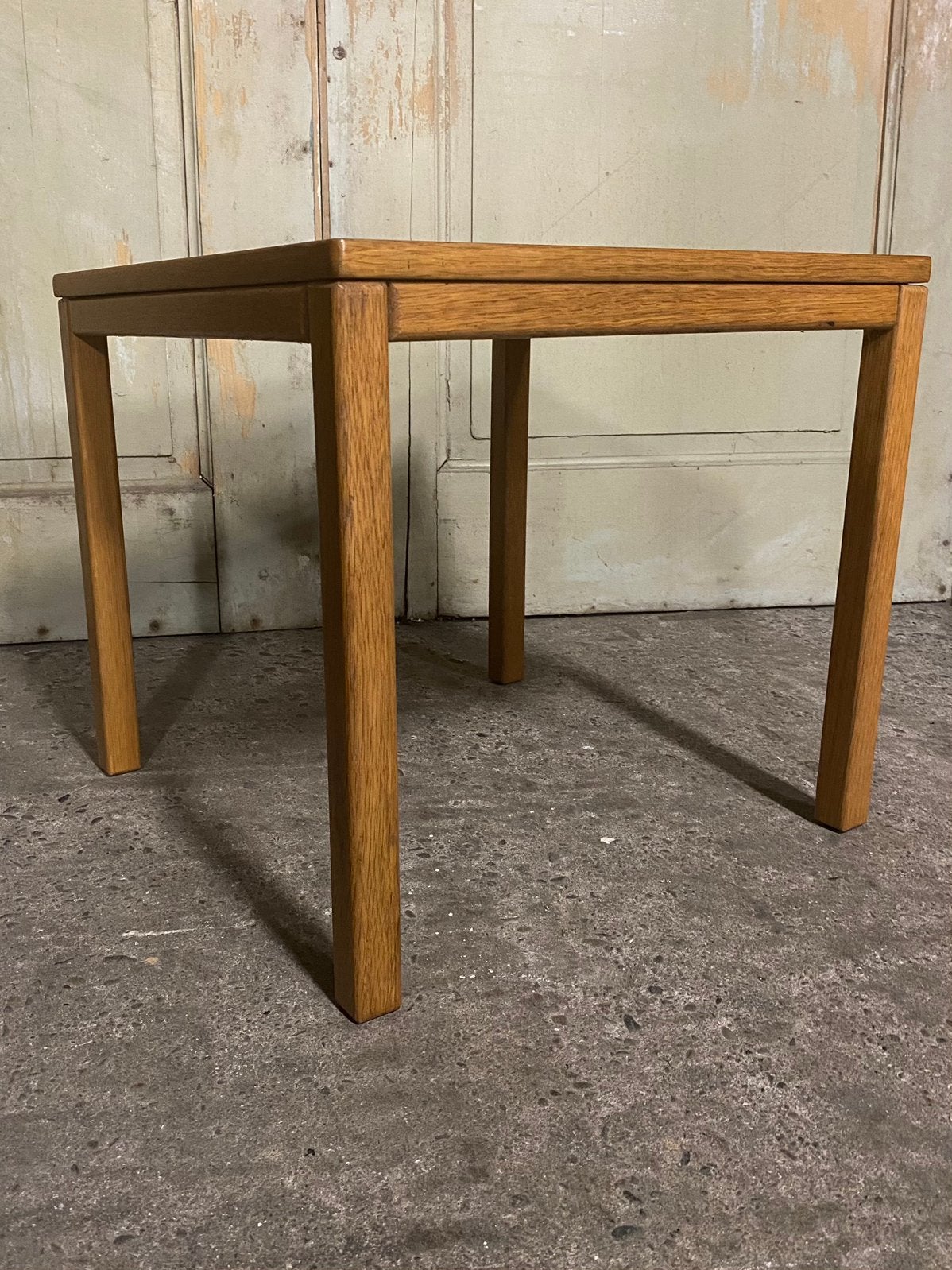 Bijzettafel, Tafeltje, Vintage, Deens, Mid-Century., Ophalen, Minder dan 45 cm, Minder dan 55 cm, Gebruikt