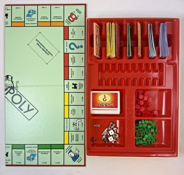 Monopoly Bordspel Belgische Editie Compleet Nederlands Frans, Coolsingel 104, 3011 AG Rotterdam, Netherlands, Verzenden, Parker Brothers