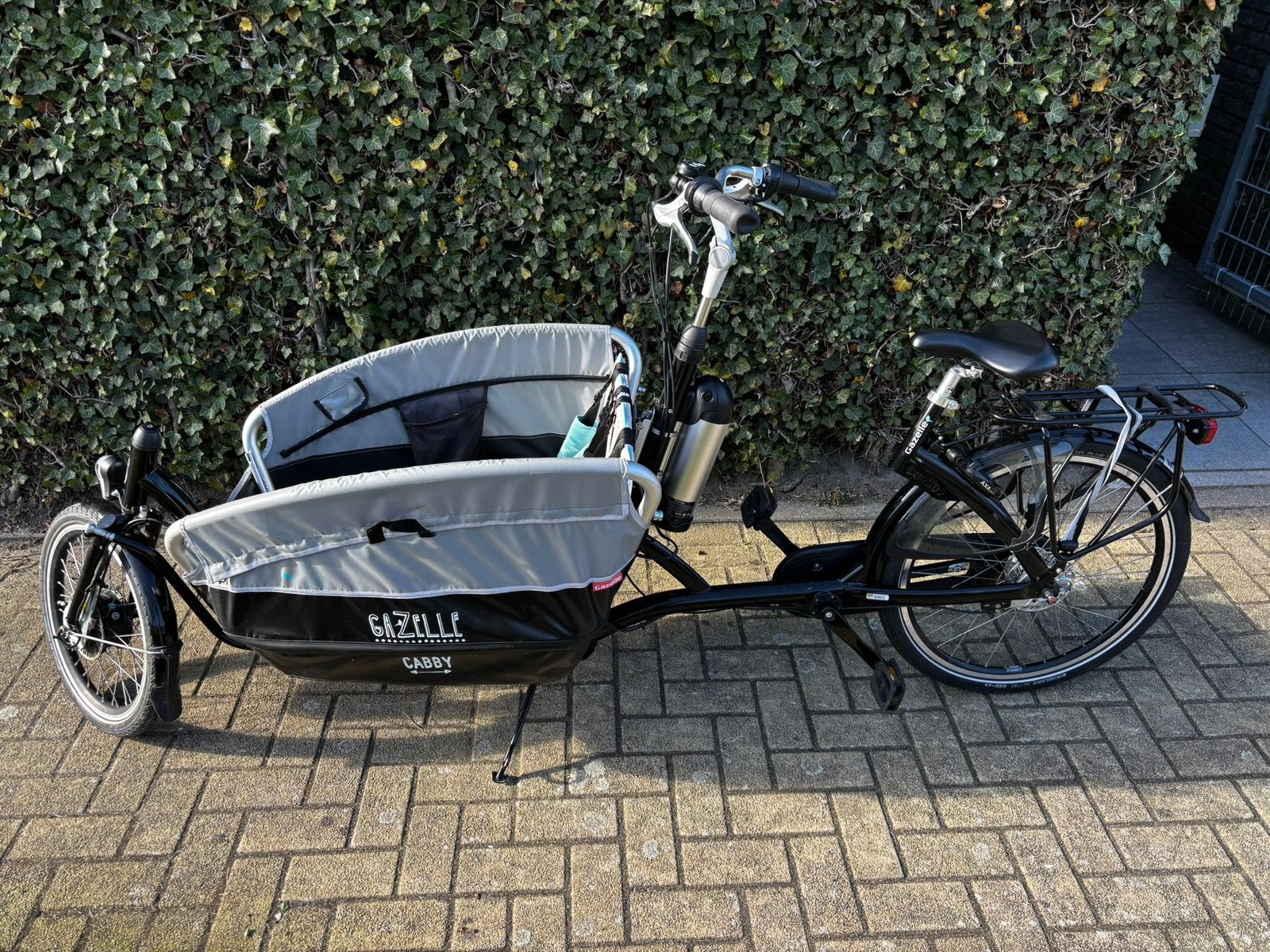 Electrische gazelle cabby bakfiets, Fietsen en Brommers, Fietsen | Bakfietsen, Ophalen, Gebruikt, Gazelle