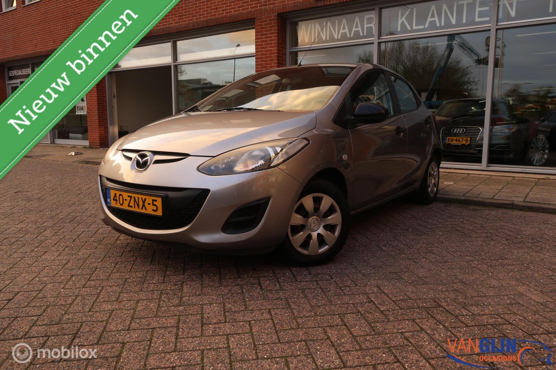 Mazda 2 1.3 BIFUEL Cool Airco Cruise cont, Auto's, Gebruikt, 31 €/maand, 4 cilinders, 4 stoelen