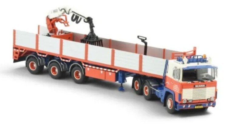 TEKNO SCANIA 141 V8 + STENENTRAILER - JAN SERNÉ, ., Nieuw, Tekno, Bus of Vrachtwagen