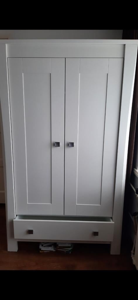 Bopita kledingkast wit 125 x180 x 50, Ophalen, 50 tot 70 cm, 105 cm of meer, 100 cm of meer