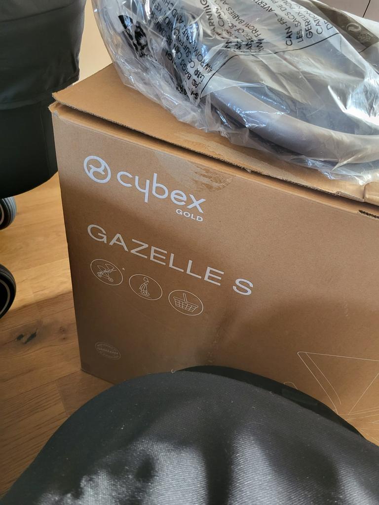 Cybex Gazelle S - Duo kinderwagen, Ophalen of Verzenden, Zo goed als nieuw, Zonnekap