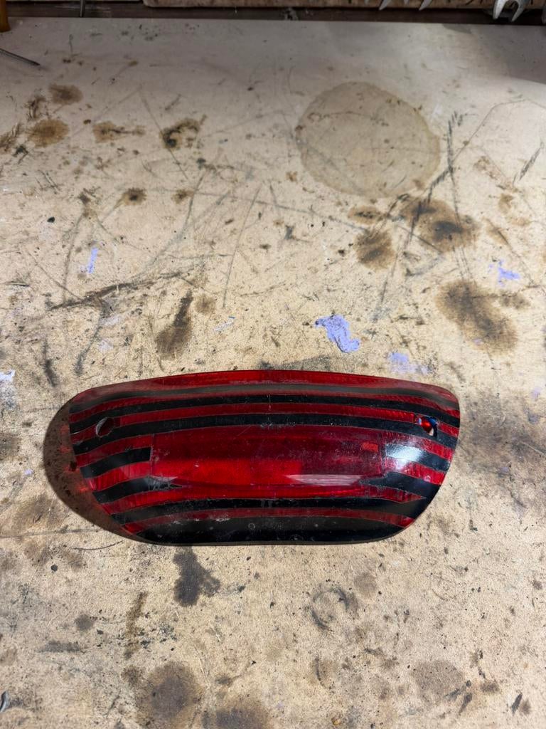 Zip type 3 achterlicht glas 50cc 125cc 180cc, Ophalen of Verzenden