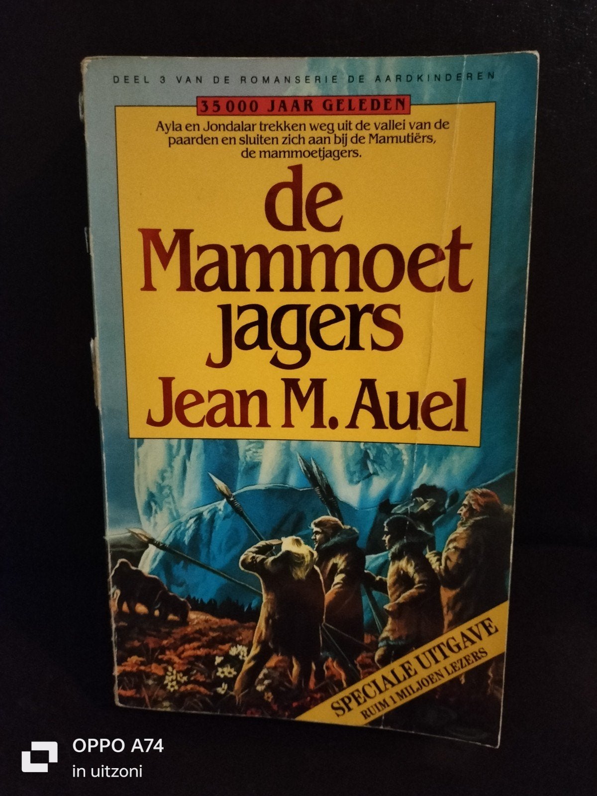 De Mammoetjagers - Jean M. Auel (De Aardkinderen deel 3), Ophalen of Verzenden, Gelezen, Jean M. Auel