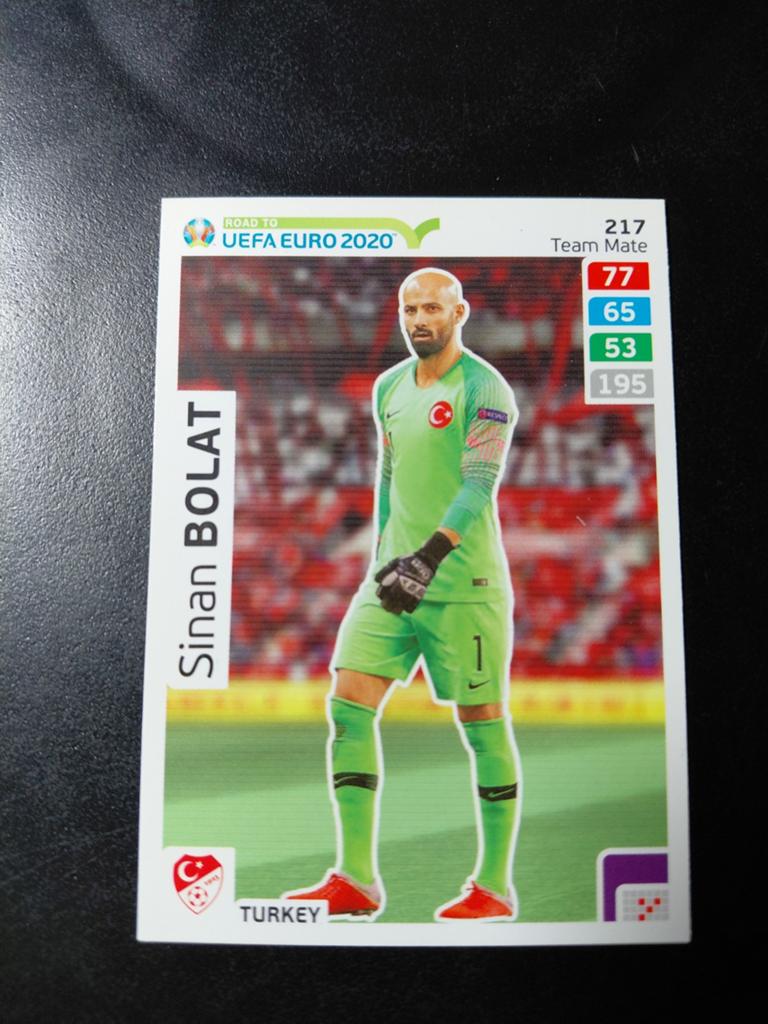 Sinan bolat (turkije) panini ek 2020, Ophalen of Verzenden, Nieuw, Buitenlandse clubs, Poster, Plaatje of Sticker