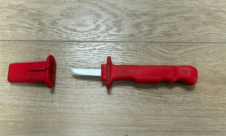 LEMP kabelmes geïsoleerd, Ophalen of Verzenden, Gebruikt