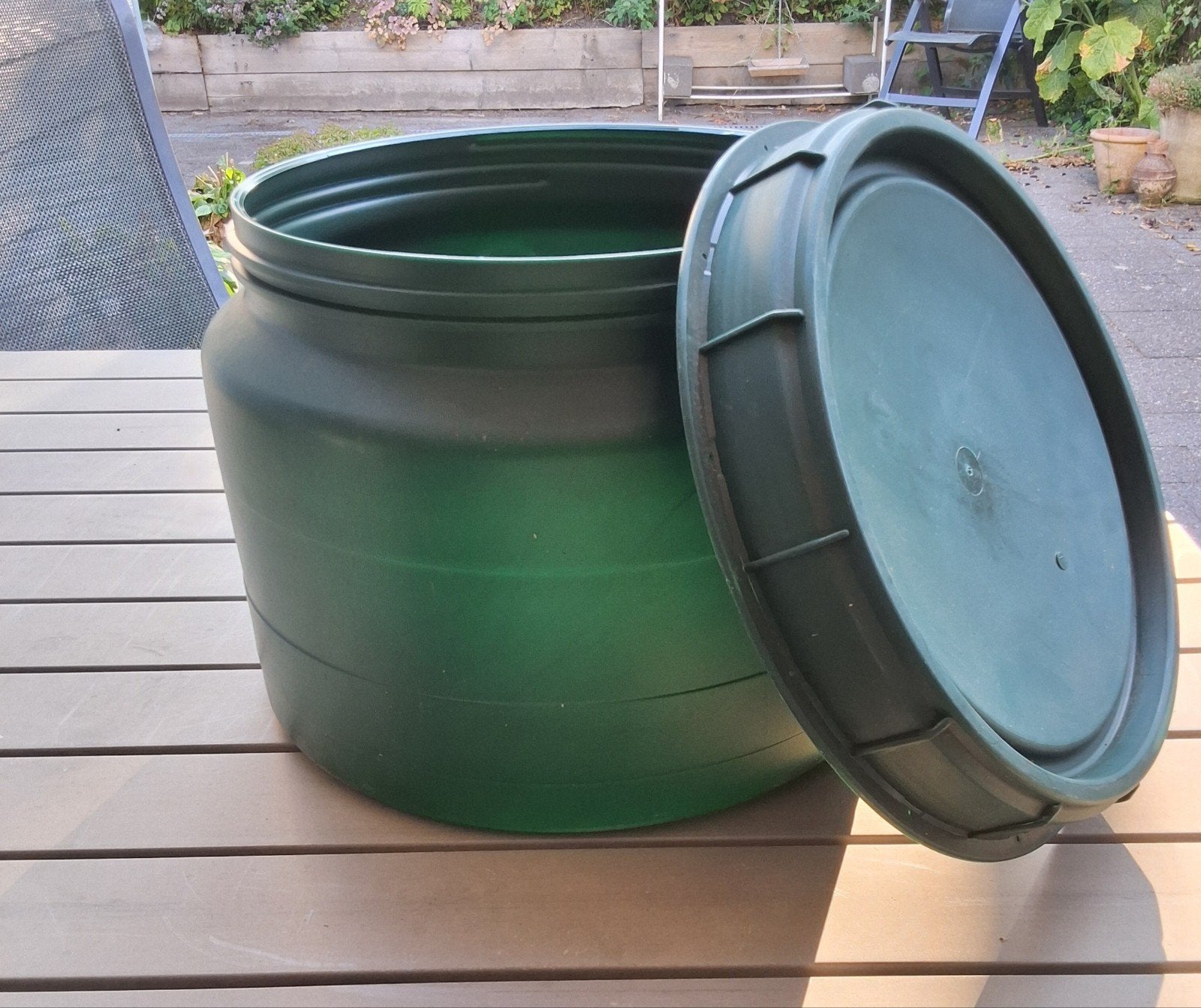 ton vat waterdicht af te sluiten, Minder dan 75 liter, Ophalen, Nieuw