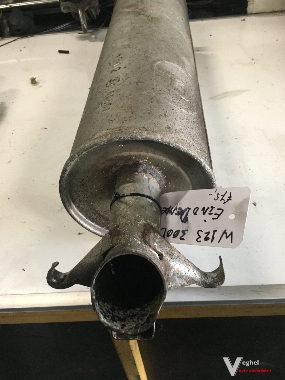 Mercedes w123 300 diesel Einddemper, Ophalen, Gebruikt, -, -
