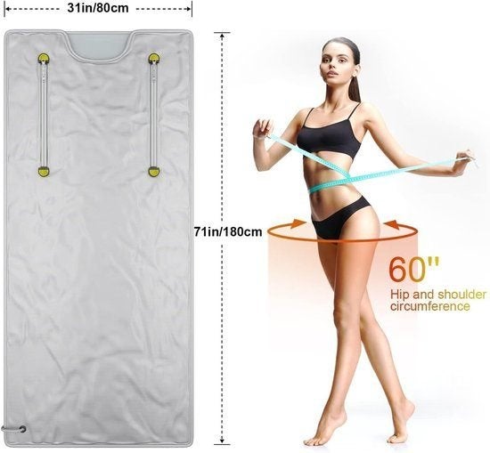 Infrarood Sauna Deken – Sauna Blanket – Warmtedeken, Corvance B.V., Verzenden, Nieuw, Corvancebol@gmail.com
