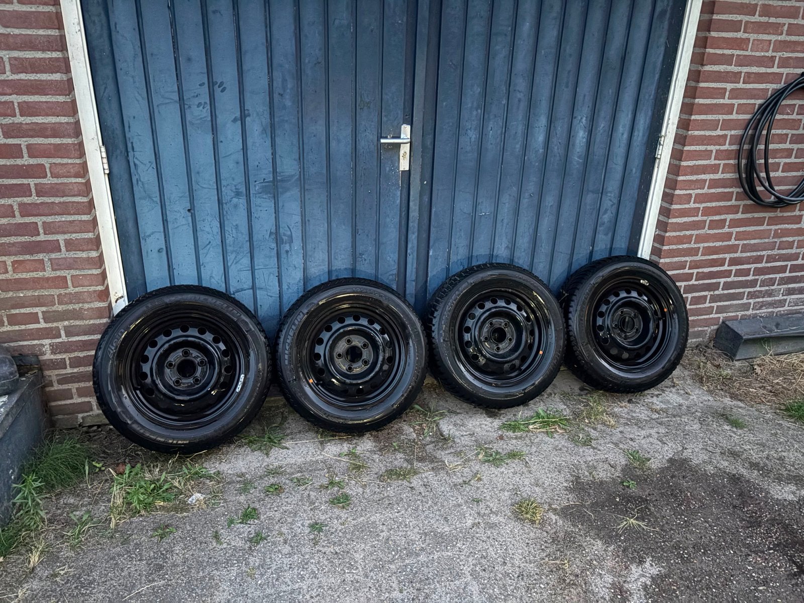 Michelin winterbanden 195/65 R15, Ophalen, Gebruikt