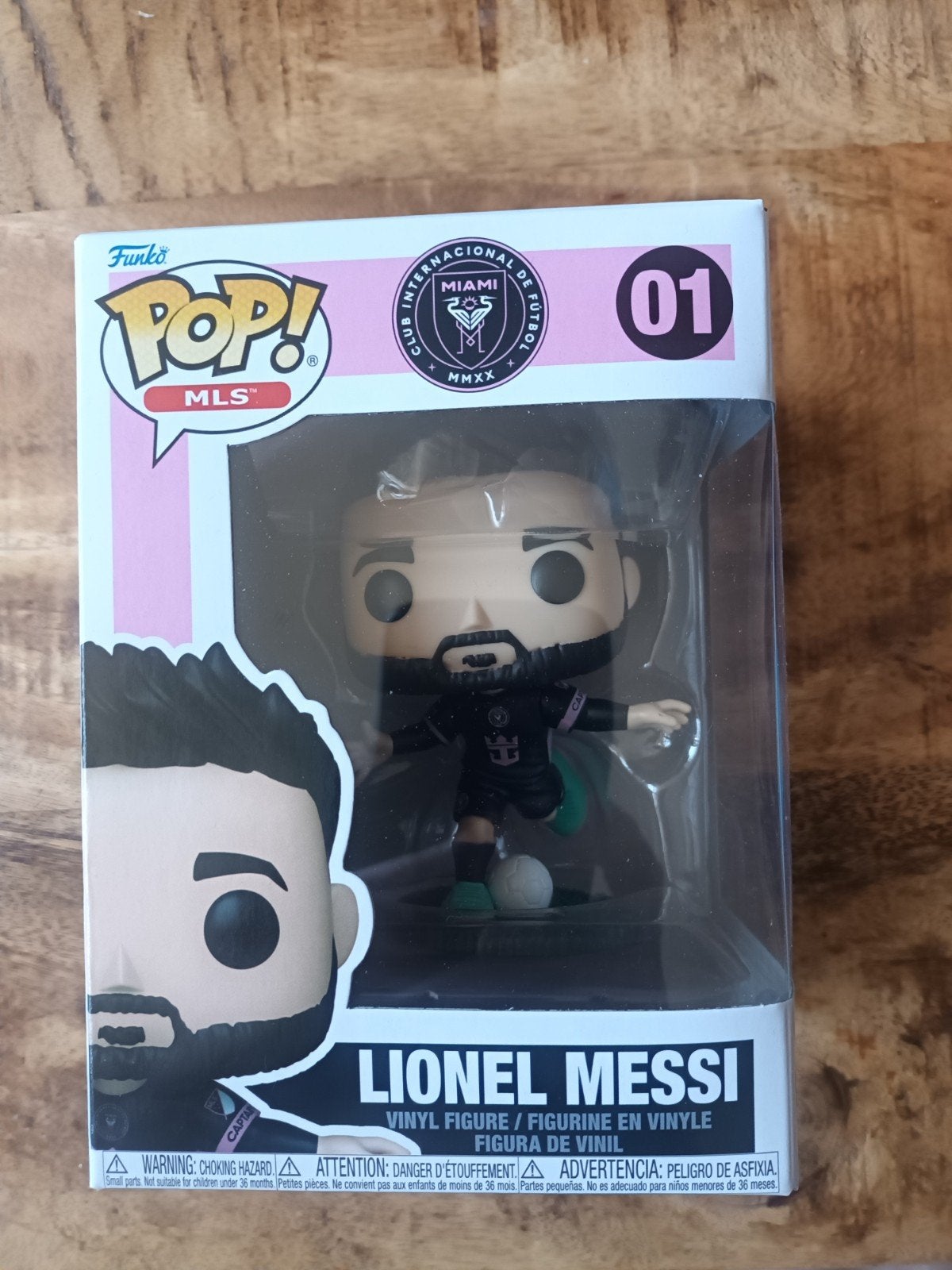 Funko Pop! MLS Lionel Messi Inter Miami #01, Verzamelen, Ophalen of Verzenden, Nieuw