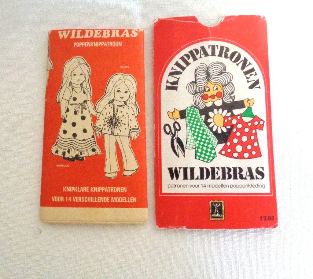 Wildebras patroontjes, Verzamelen, Poppen, Verzenden, Gebruikt, Pop