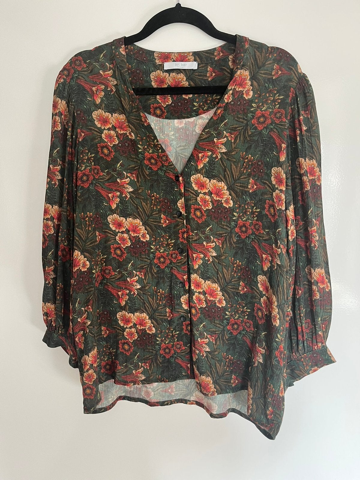 BY-BAR blouse, Verzenden, Zo goed als nieuw, Blauw