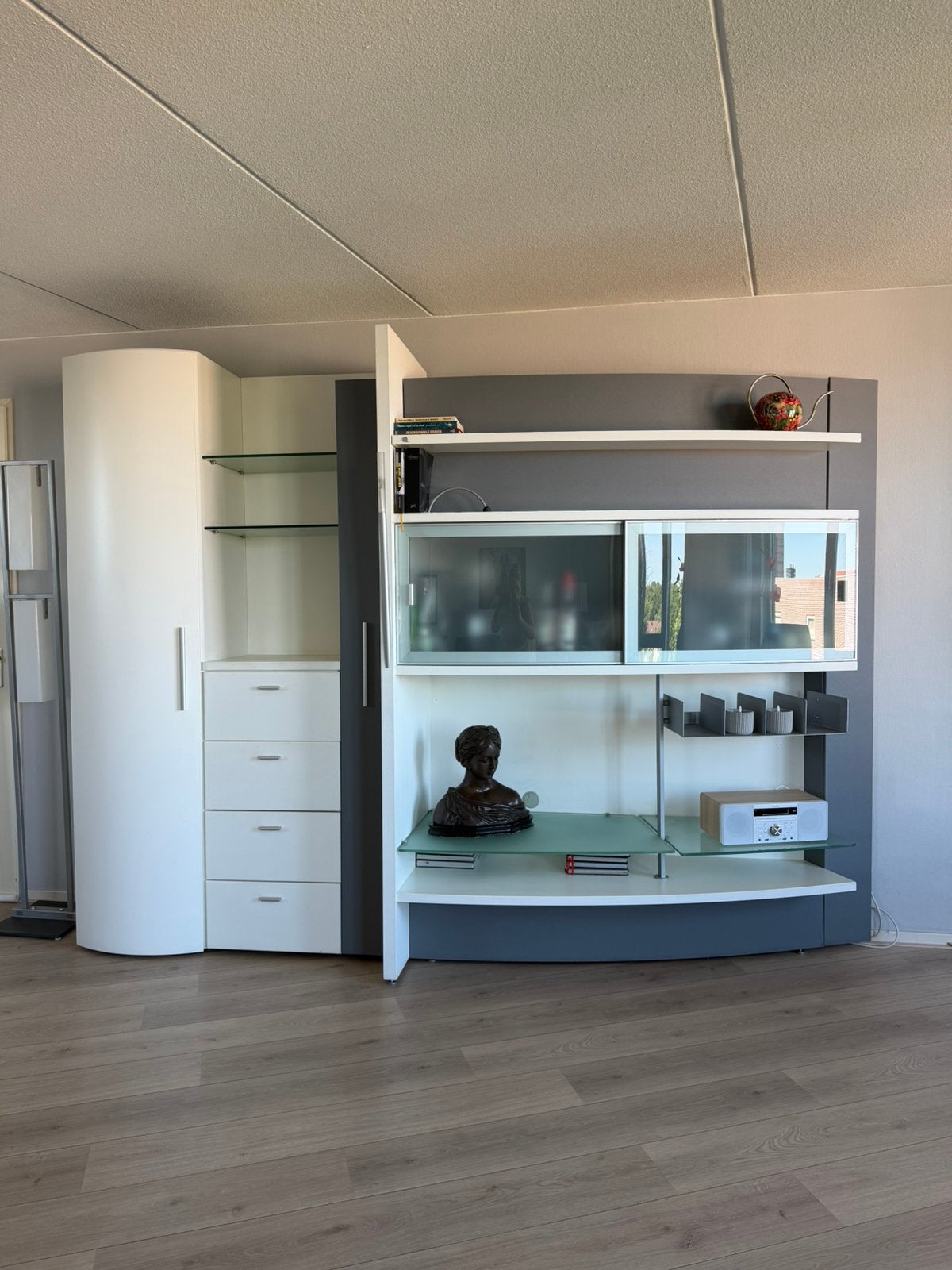 Hülsta design wandmeubel, Ophalen, 110 cm of meer, Zo goed als nieuw, 90 cm of meer