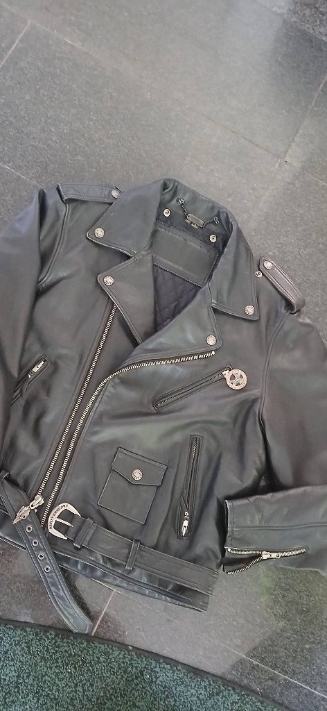 Harley-Davidson motorjas maat 56, Heren, Jas | leer, Harley Davidson, Ophalen of Verzenden
