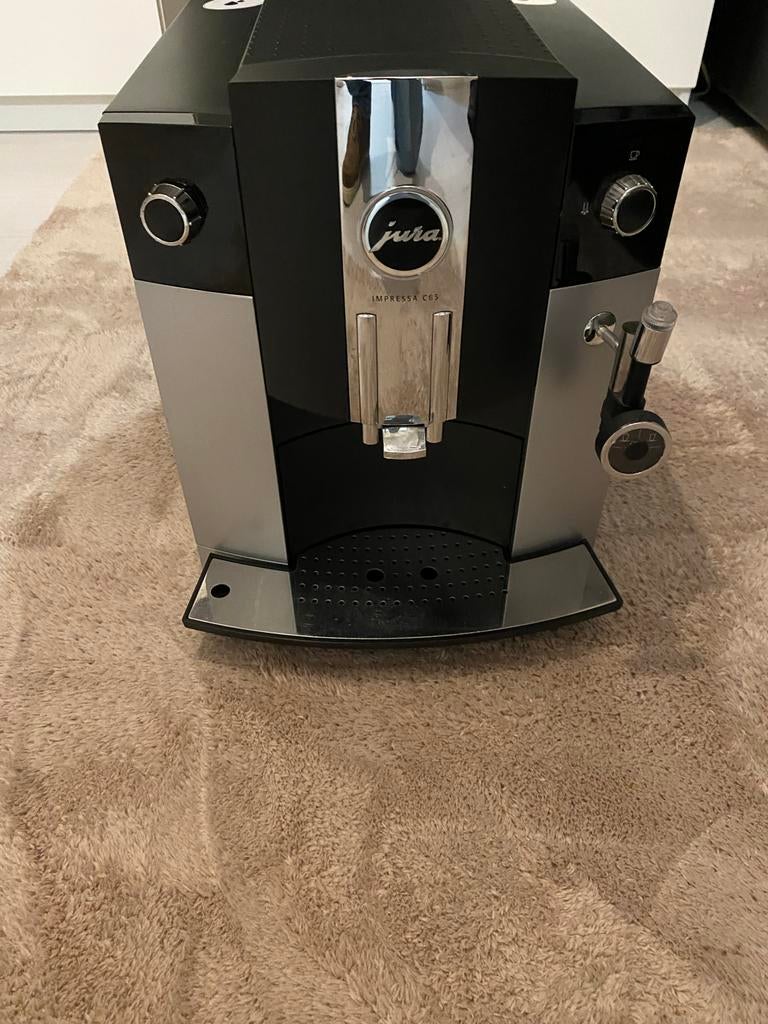 Jura Impressa C65 koffiemachine, Witgoed en Apparatuur, Koffiezetapparaten, Afneembaar waterreservoir, Gebruikt, Koffiemachine
