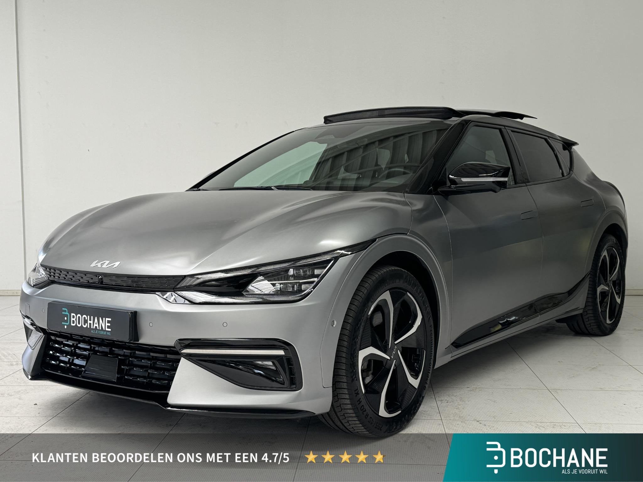 Kia EV6 GT-Line AWD 77.4 kWh | SOH 97,8% | Navigatie | Panor, Auto's, Automaat, Gebruikt, Huisgarantie, Met garantie (alle)