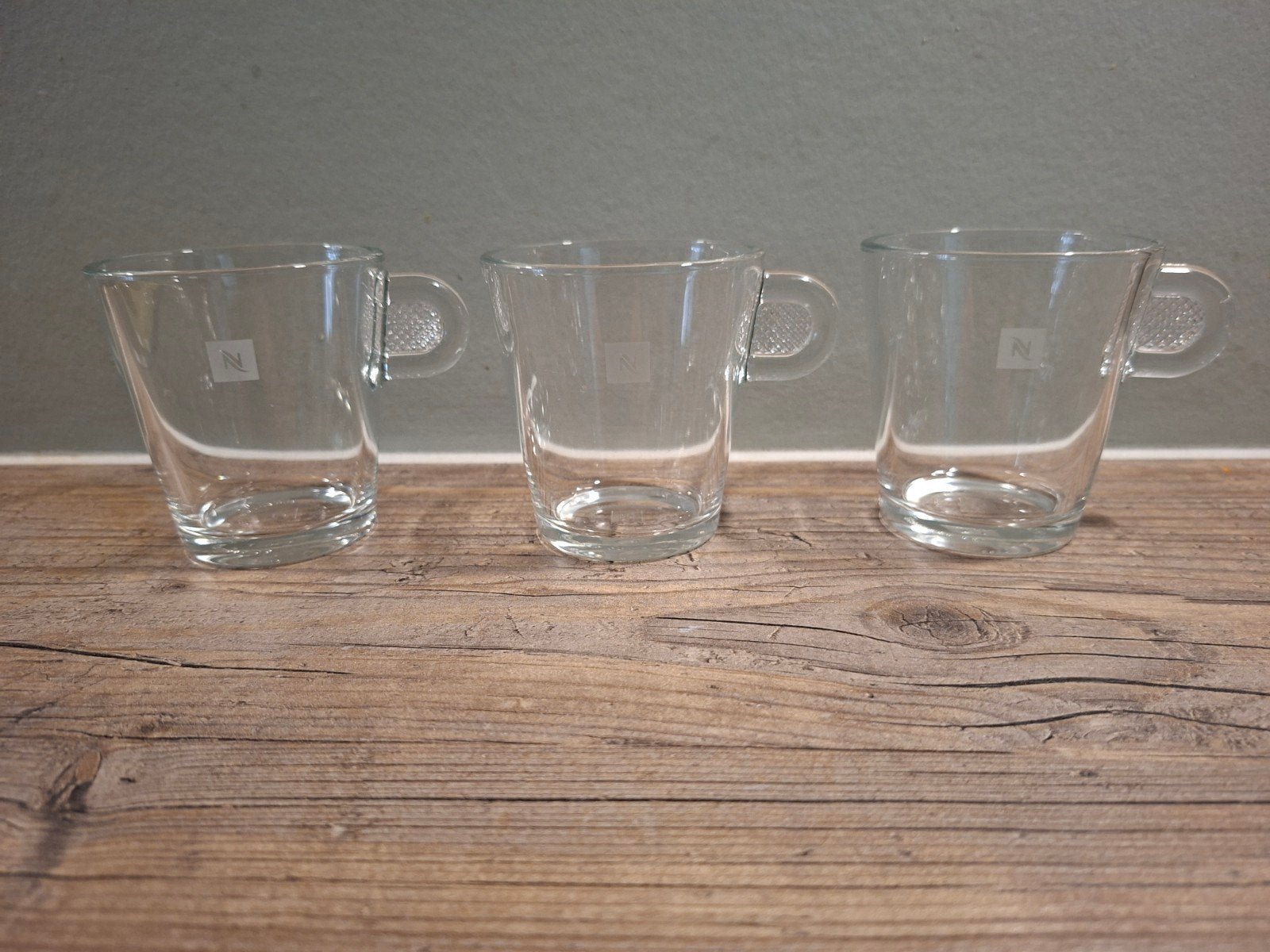 Nespresso Lungo kopjes, Ophalen of Verzenden, Overige stijlen, Kop(pen) en/of Schotel(s), Glas