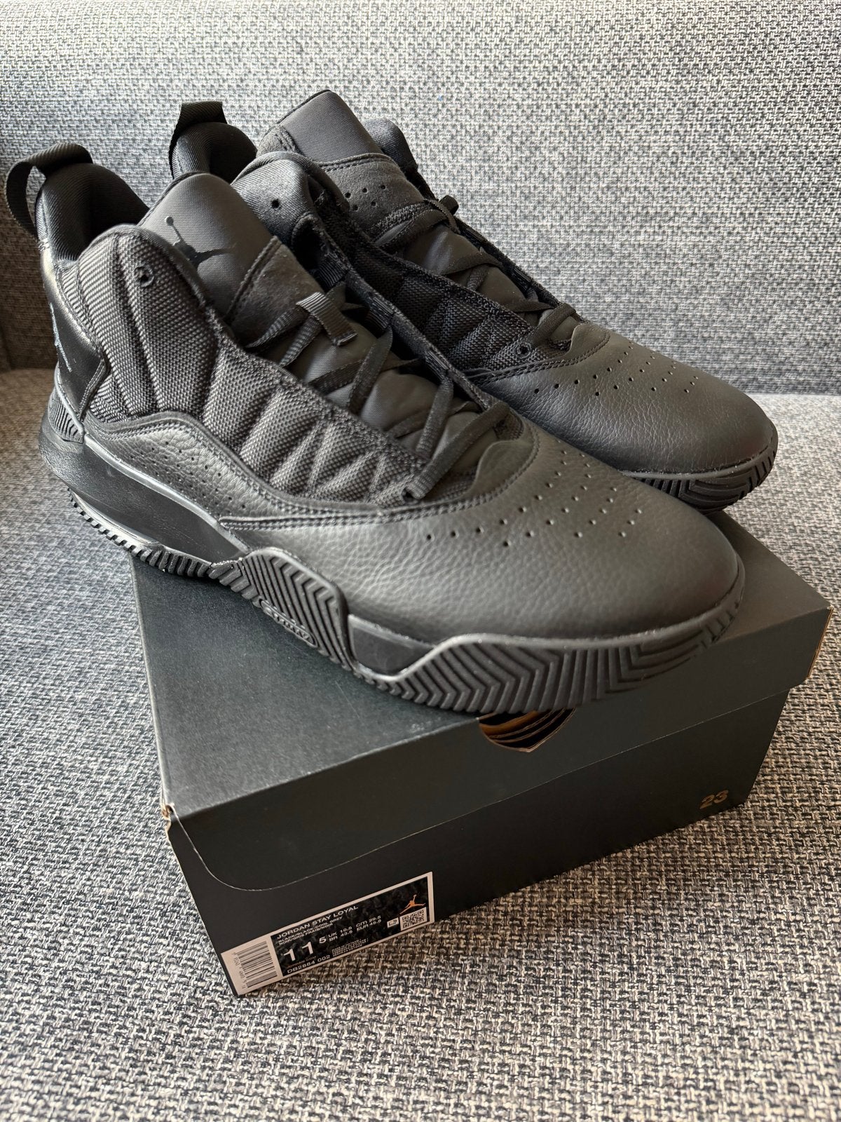 Nike Jordan Stay Loyal - Maat 45.5 - Nieuw in doos, Zwart, Nieuw, Ophalen of Verzenden, Sneakers of Gympen