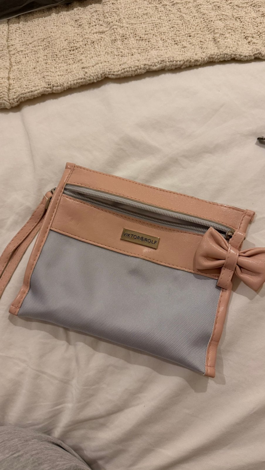 Viktor & Rolf X KLM Tas, Sieraden, Tassen en Uiterlijk, Ophalen of Verzenden, Zo goed als nieuw, Blauw, Heer of Dame