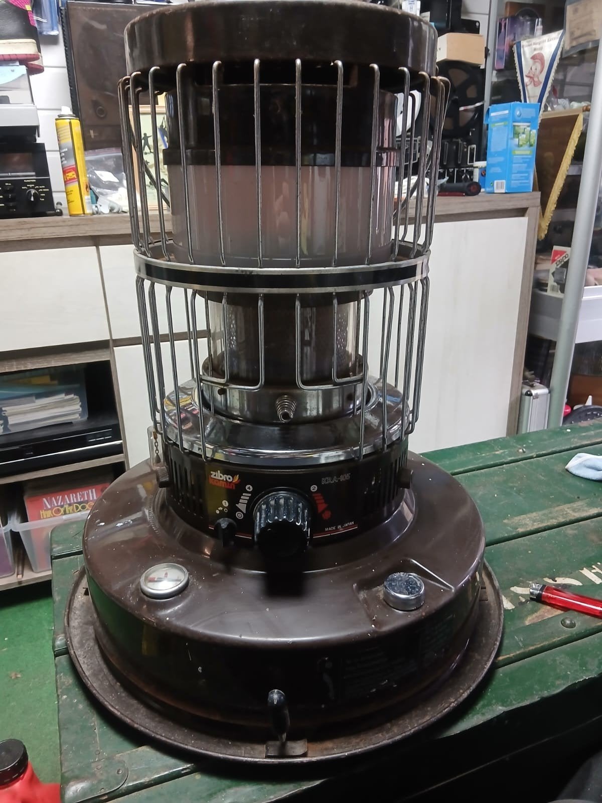 Zibro  KRA-105 te koop, Ophalen, Overige brandstoffen, Petroleumkachel
